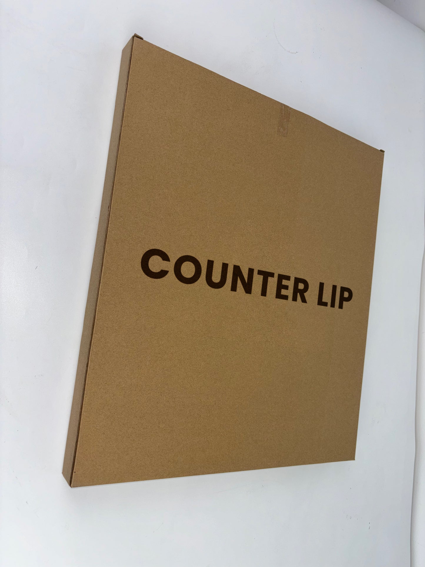 Counter Lip acrylic cutting board 18"L x 12"W x 0.6"Th